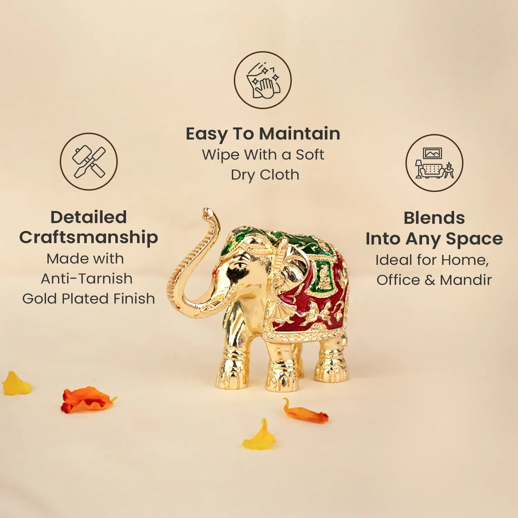 Airavat Dhan-Vridhi Elephant Idol