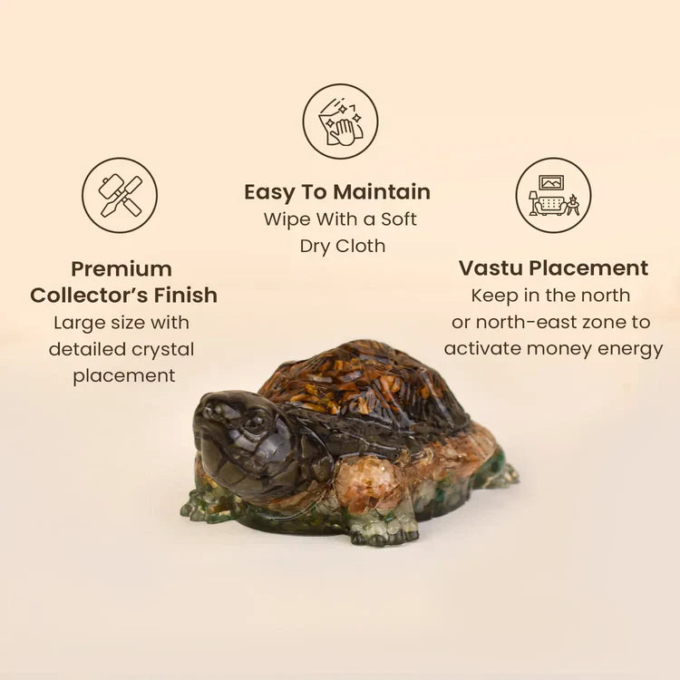 Collector’s Edition Vastu Dhan Yog Tortoise (Big size)