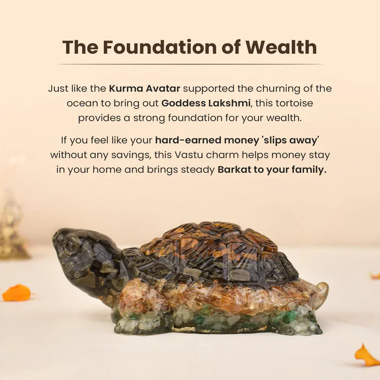 Collector’s Edition Vastu Dhan Yog Tortoise (Big size)