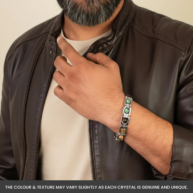 Metal Dhan Yog Bracelet - Silver