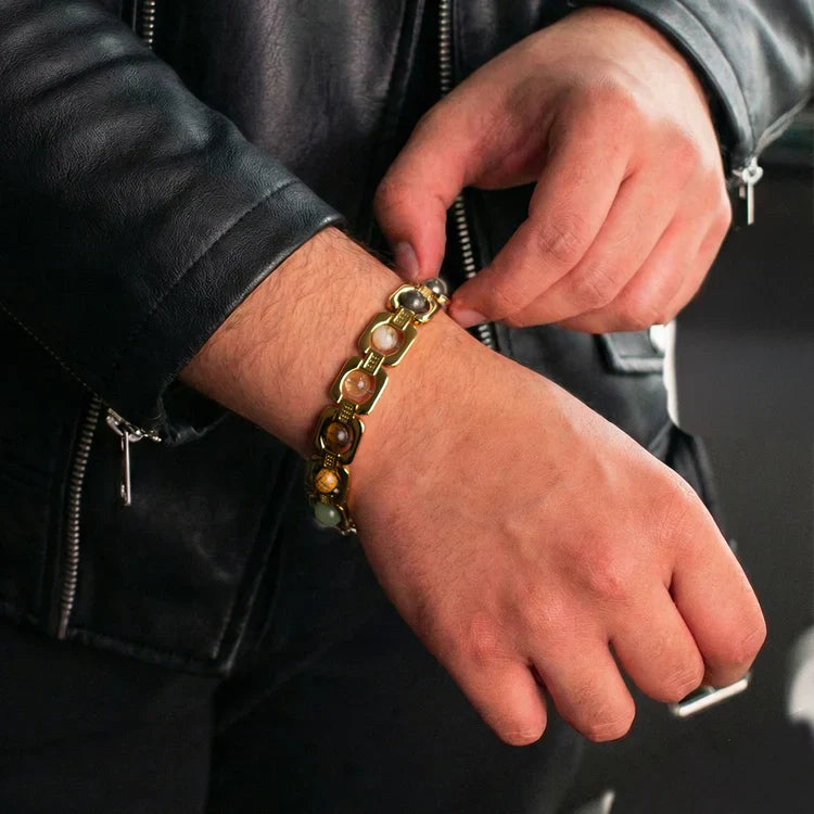 Metal Dhan Yog Bracelet - Gold